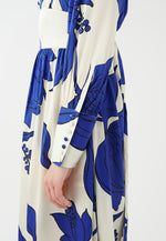 Silk Floral Printed Dress