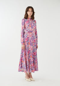 An image of the Dea Kudibal Floral Print Silk Dress