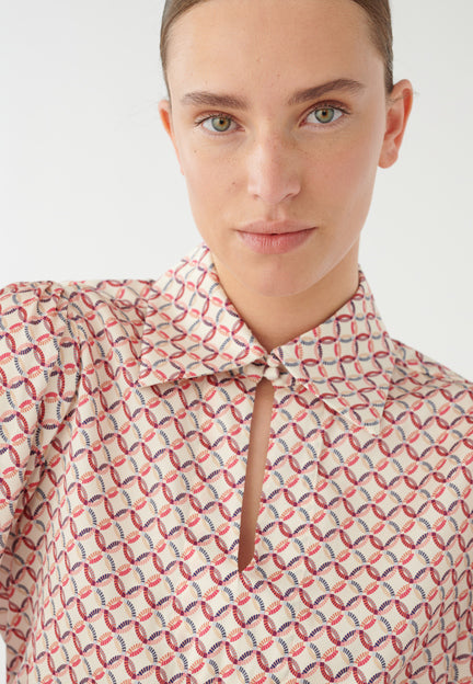 Circular Patterned Blouse