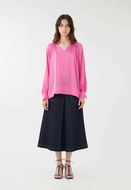 An image of the Dea Kudibal Silk Blouse