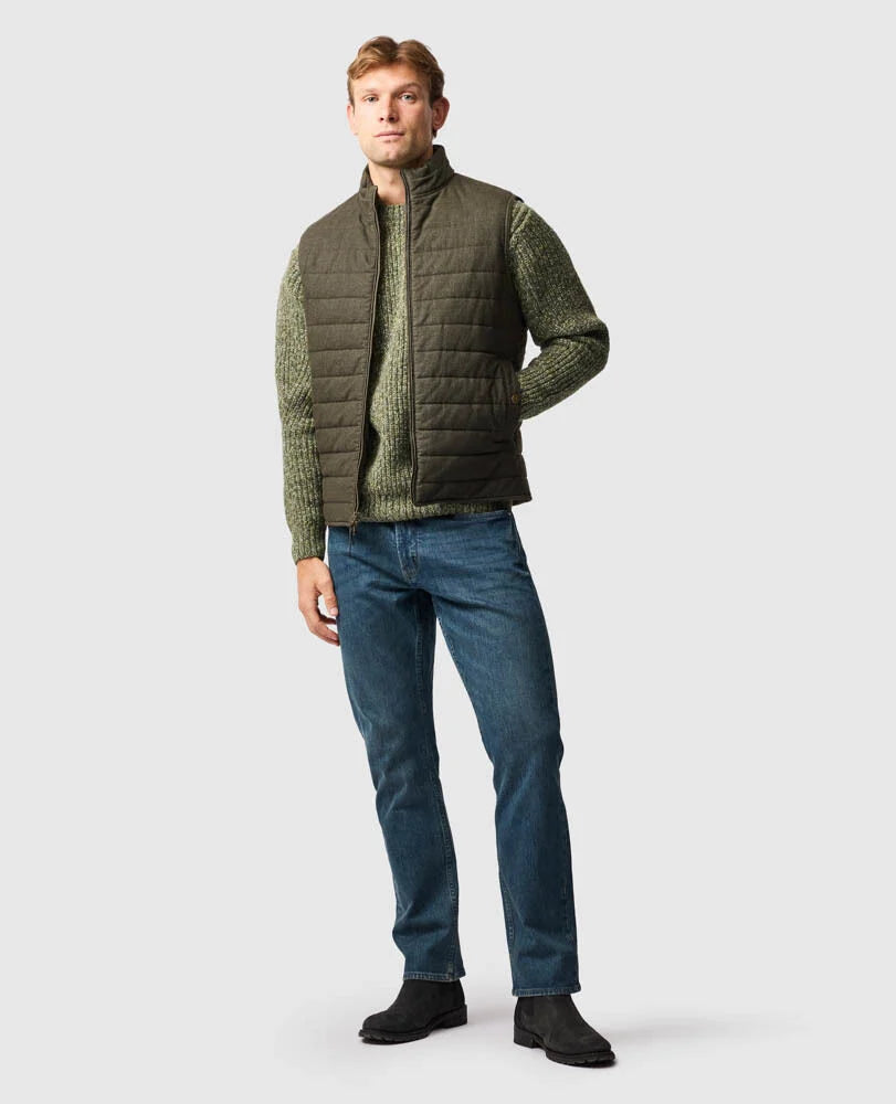 An image of the Rodd & Gunn Dunedin Road Gilet