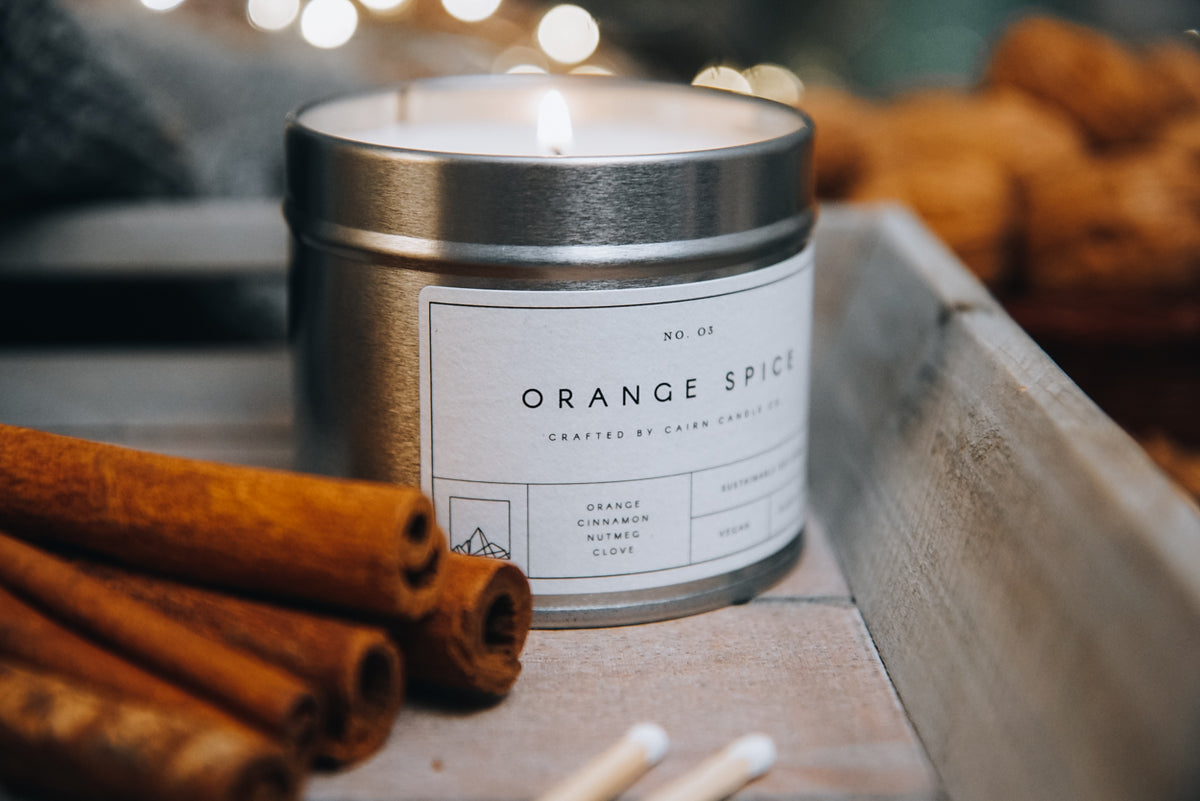 An image of the Cairn Candle Utility Tin Candle - 20cl Candle