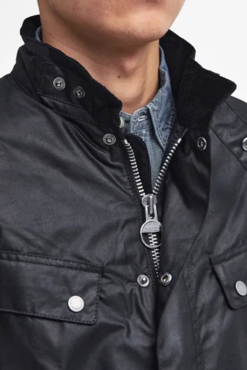 An image of the Barbour International Tourer Duke Wax Jacket