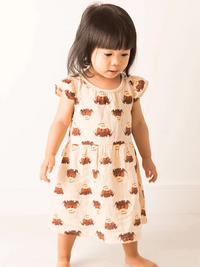 Neutral Hamish Summer Dress