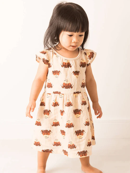 Neutral Hamish Summer Dress