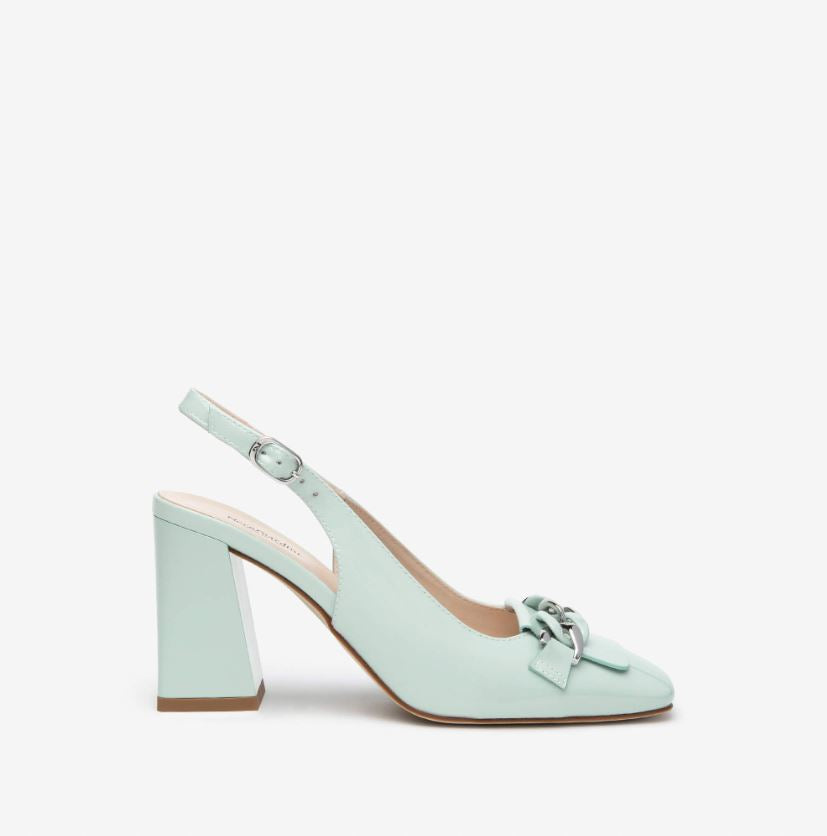 An image of the Nero Giardini Vernice Sling Back Shoe