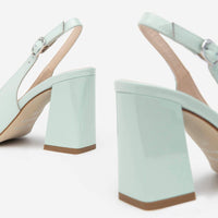 An image of the Nero Giardini Vernice Sling Back Shoe