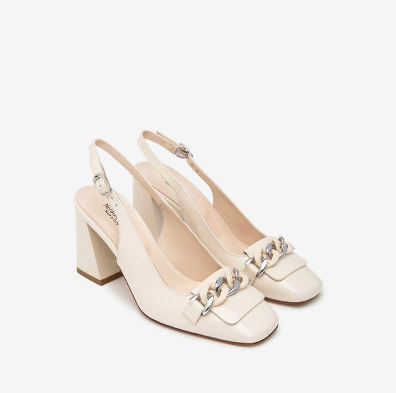 An image of the Nero Giardini Vernice Sling Back Shoe