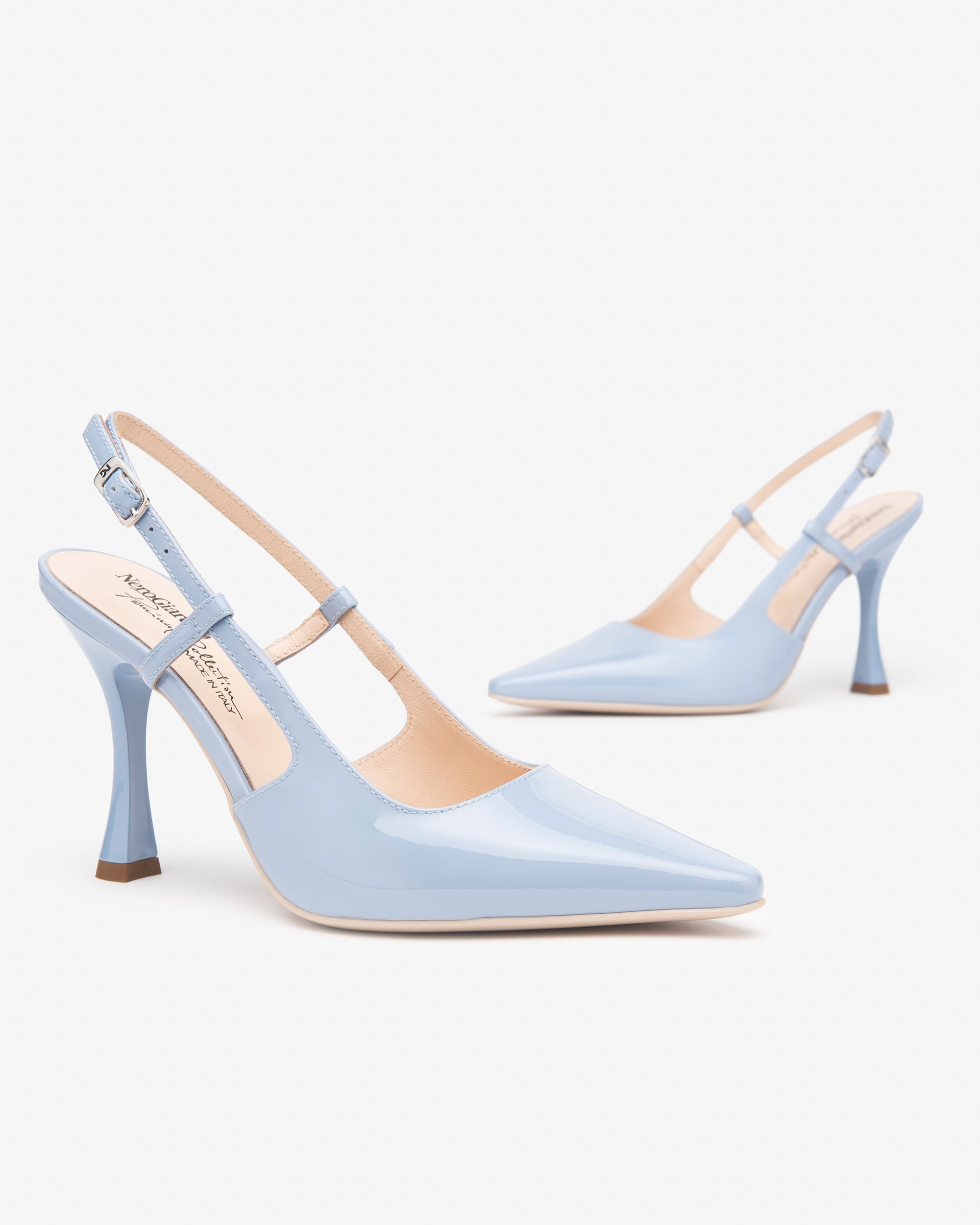 An image of the Nero Giardini Vernice Heeled Shoes