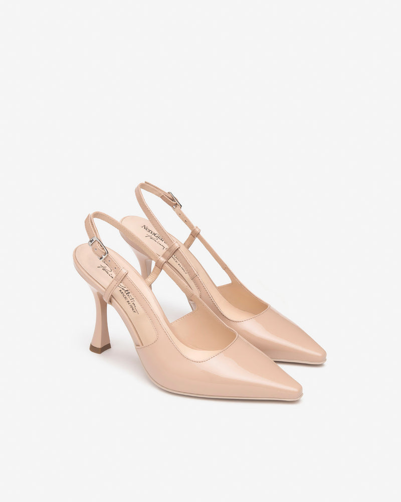 An image of the Nero Giardini Vernice Heeled Shoes