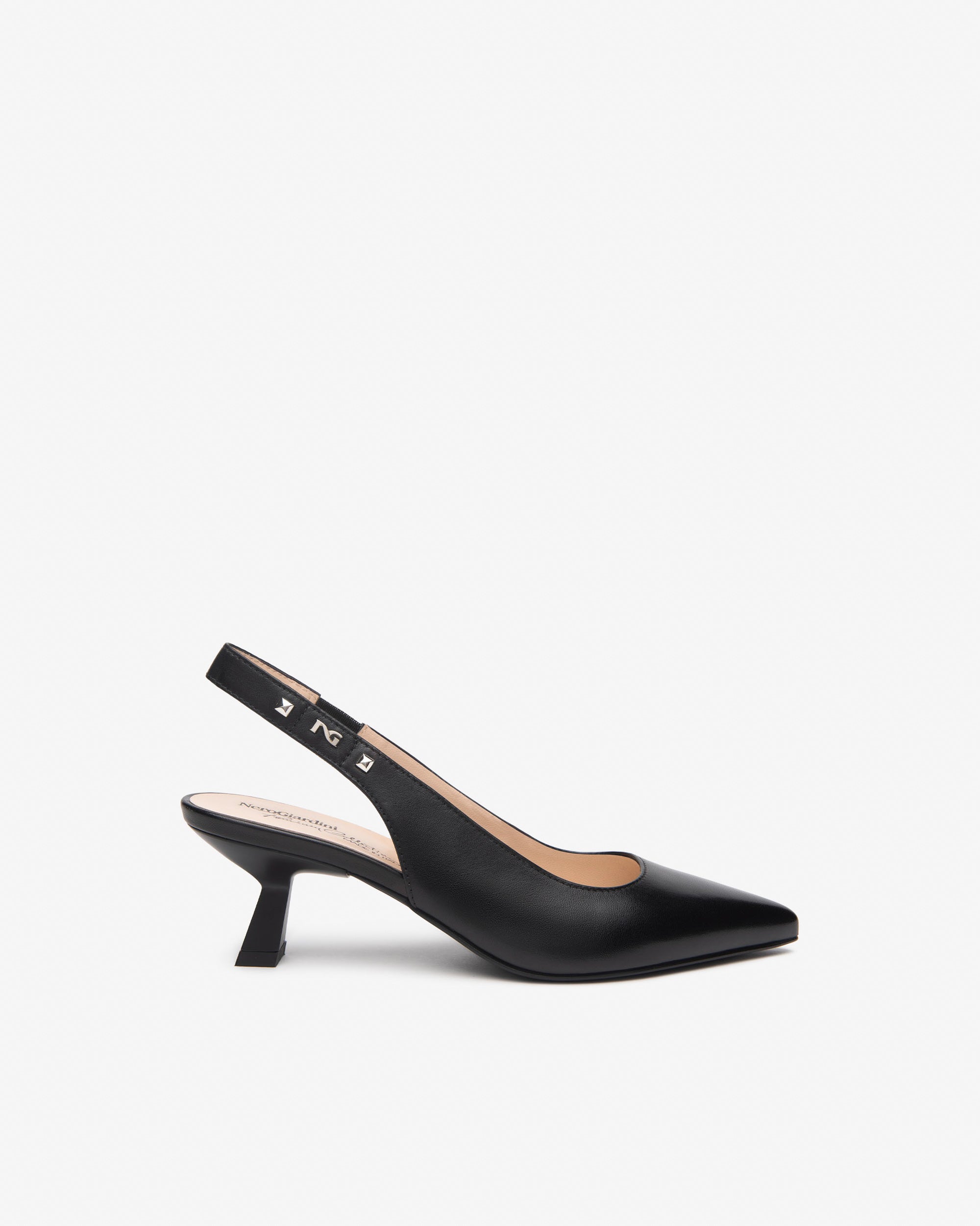 An image of the Nero Giardini Nappa Pandora Slingback Shoes