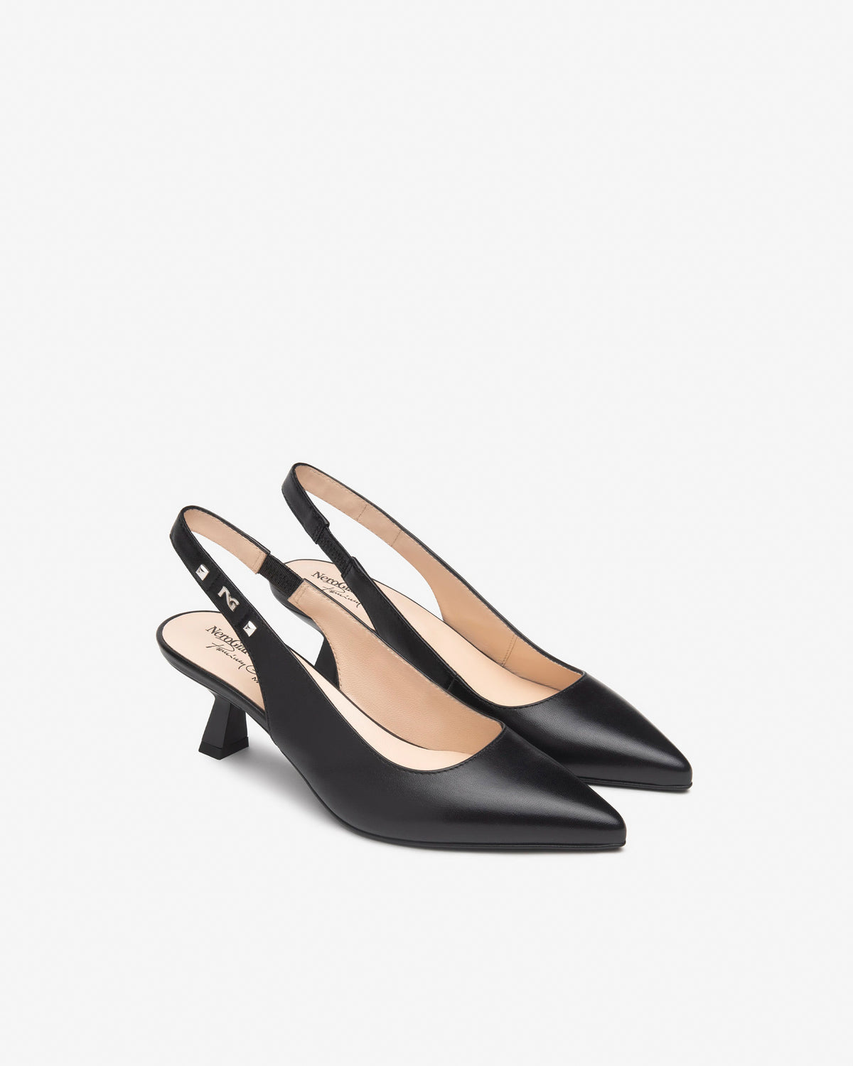 An image of the Nero Giardini Nappa Pandora Slingback Shoes