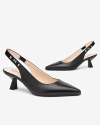 An image of the Nero Giardini Nappa Pandora Slingback Shoes