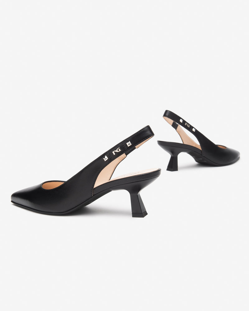 An image of the Nero Giardini Nappa Pandora Slingback Shoes