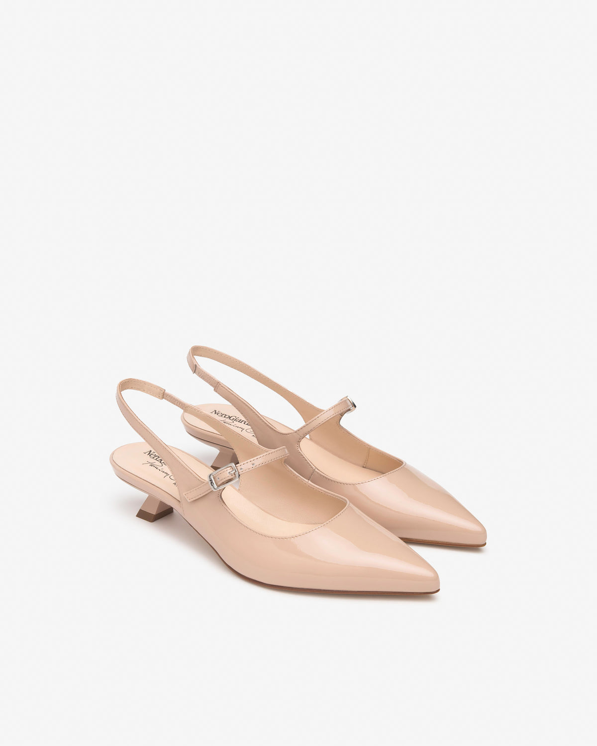 An image of the Nero Giardini Vernice Slingback Shoes