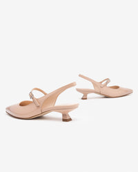 An image of the Nero Giardini Vernice Slingback Shoes