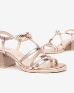 An image of the Nero Giardini Blade Heeled Sandal