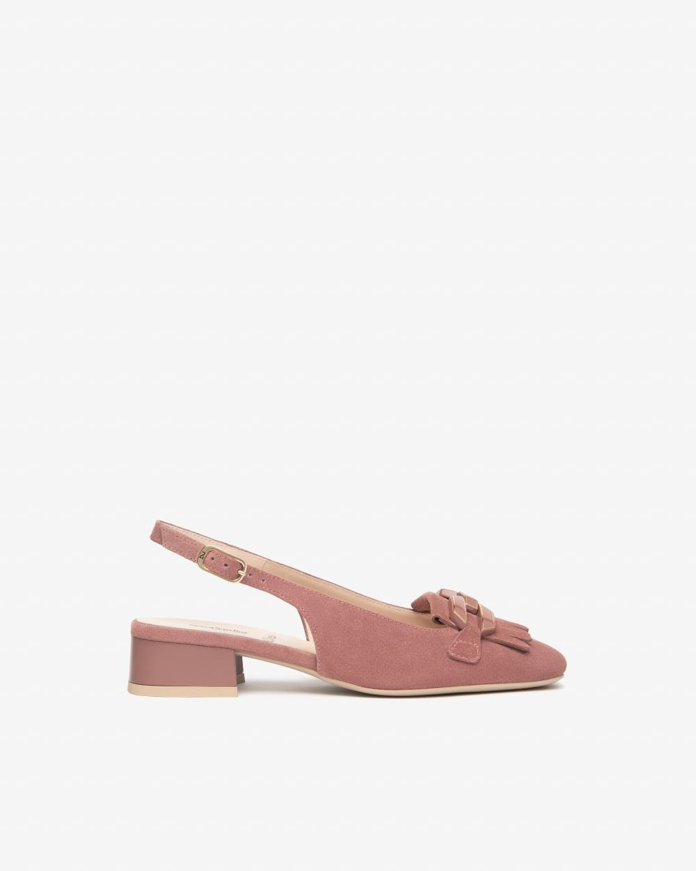 An image of the Nero Giardini Velour Heeled Sandal
