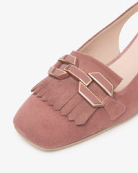 An image of the Nero Giardini Velour Heeled Sandal