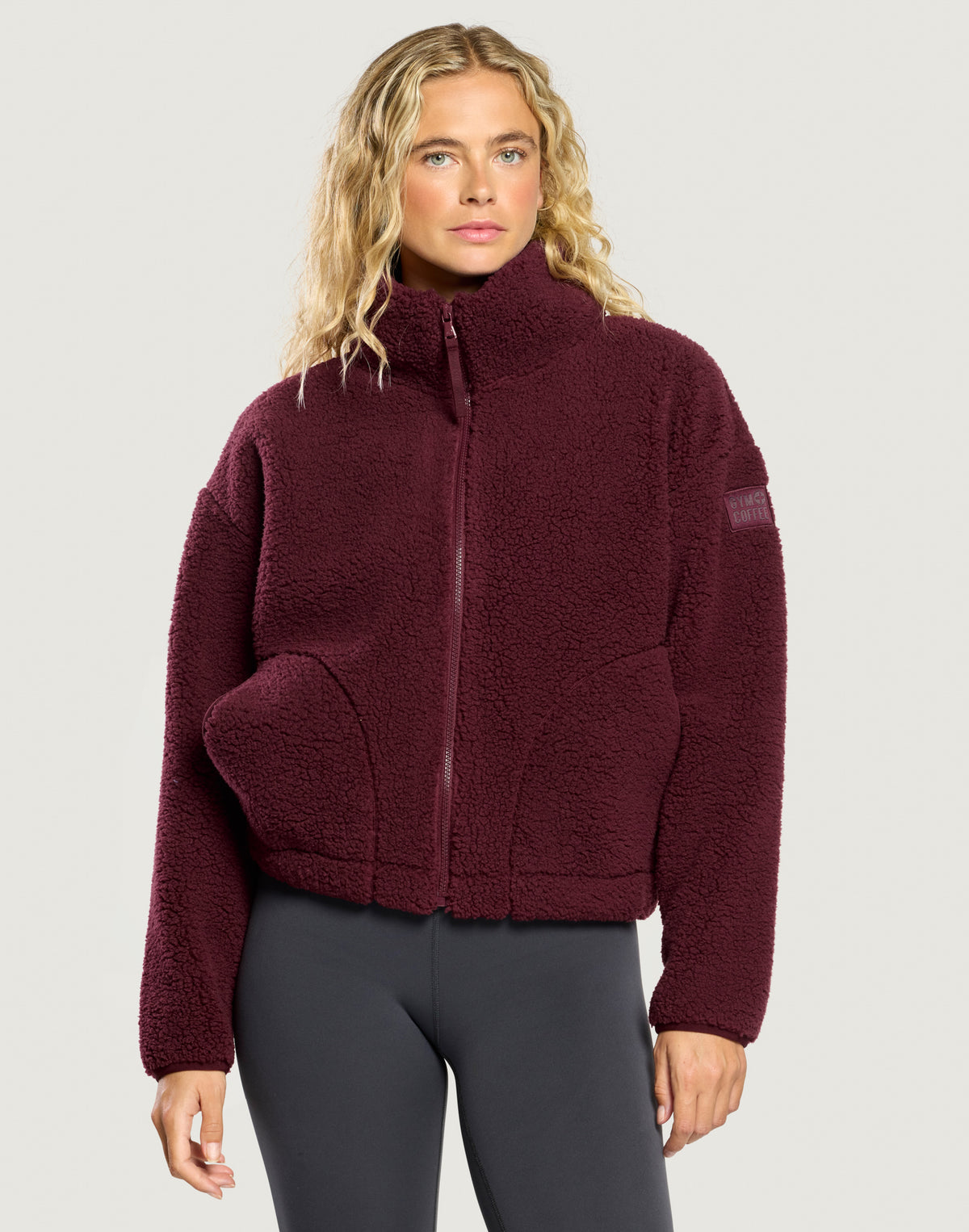 Industry Fleece High Collar Jacket