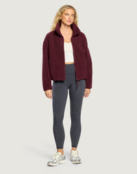 Industry Fleece High Collar Jacket
