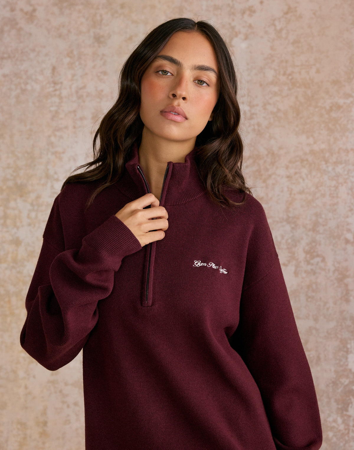 Knit Half Zip