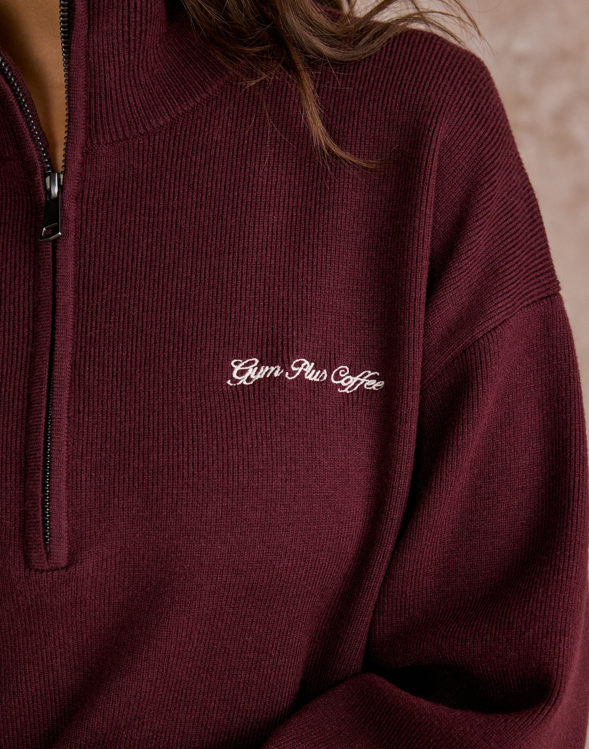 Knit Half Zip