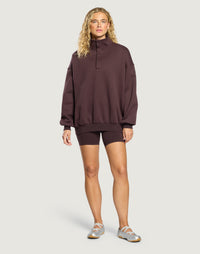 Snap Collar Sierra Sweatshirt