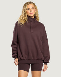 Snap Collar Sierra Sweatshirt
