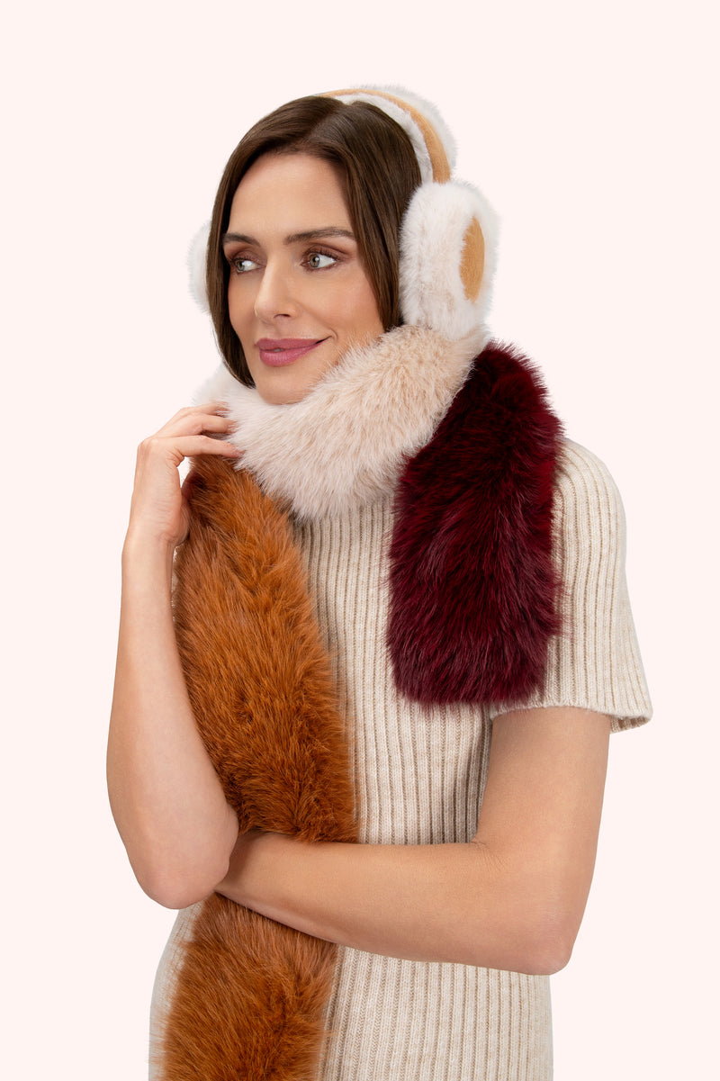 An image of the Powder Elsa Faux Fur Earmuffs
