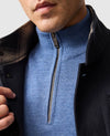 An image of the Rodd & Gunn Nobles Knit 1/4 Zip Sweater