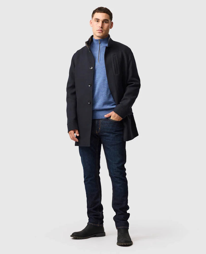 An image of the Rodd & Gunn Nobles Knit 1/4 Zip Sweater