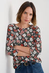 An image of the Seasalt Easel 3/4 Sleeve Top