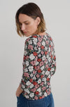An image of the Seasalt Easel 3/4 Sleeve Top