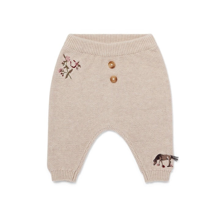 An image of the Eleanor Charles Horseshoe Floral Joggers