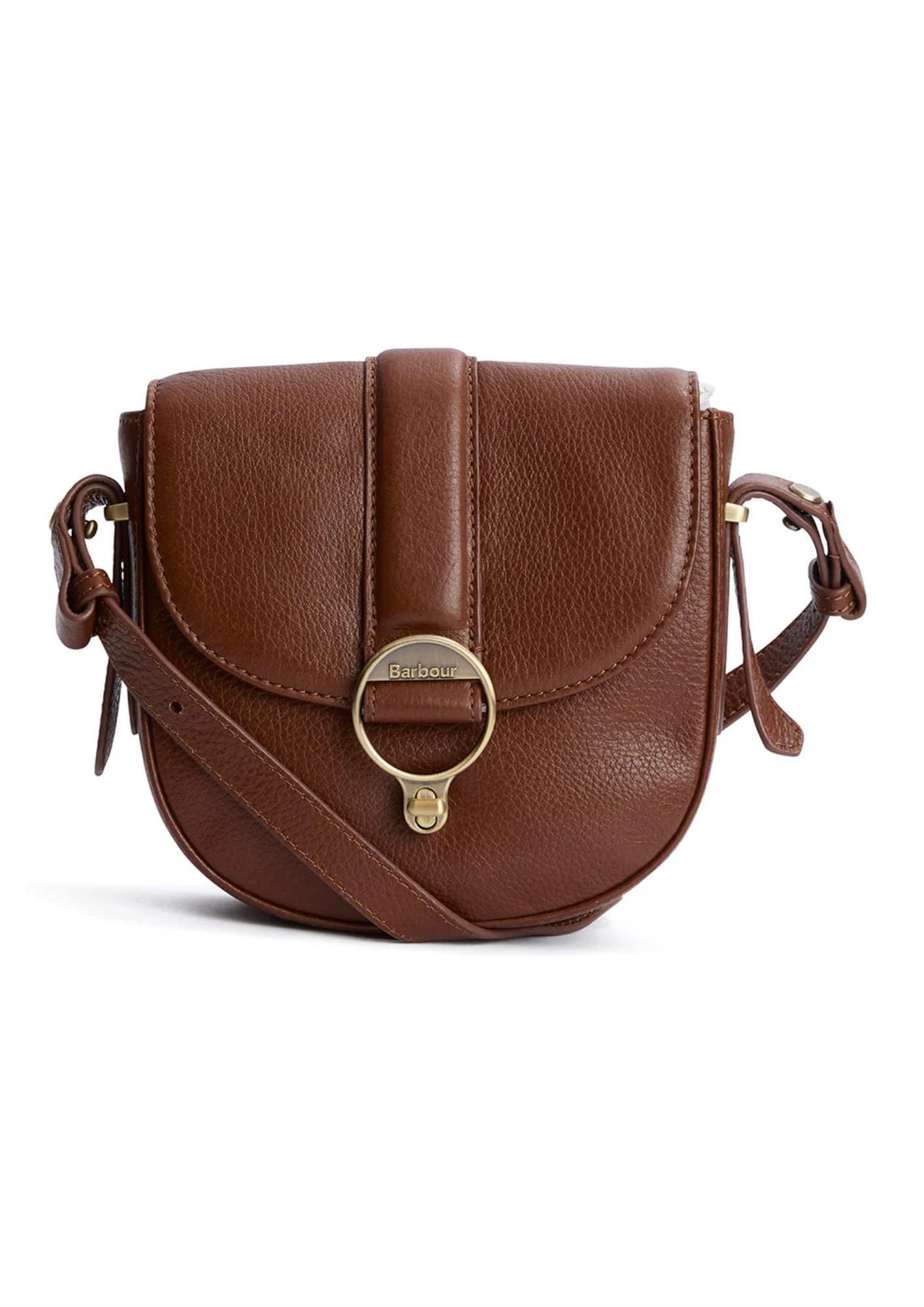 An image of the Barbour Elm Leather Crossbody Bag