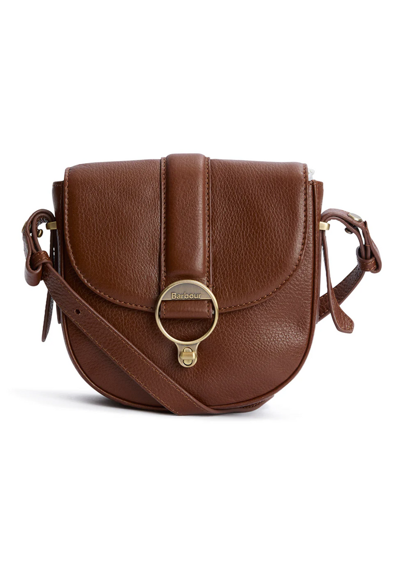 An image of the Barbour Elm Leather Crossbody Bag