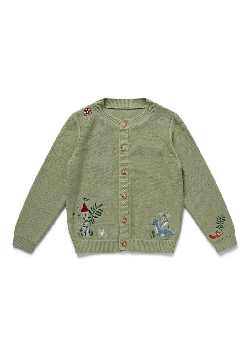 An image of the Eleanor Charles Enchanted Forest Cardigan