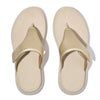 An image of the Fitflop F-Mode Go Adjustable Flatform Toe-Post Sandals