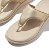 An image of the Fitflop F-Mode Go Adjustable Flatform Toe-Post Sandals
