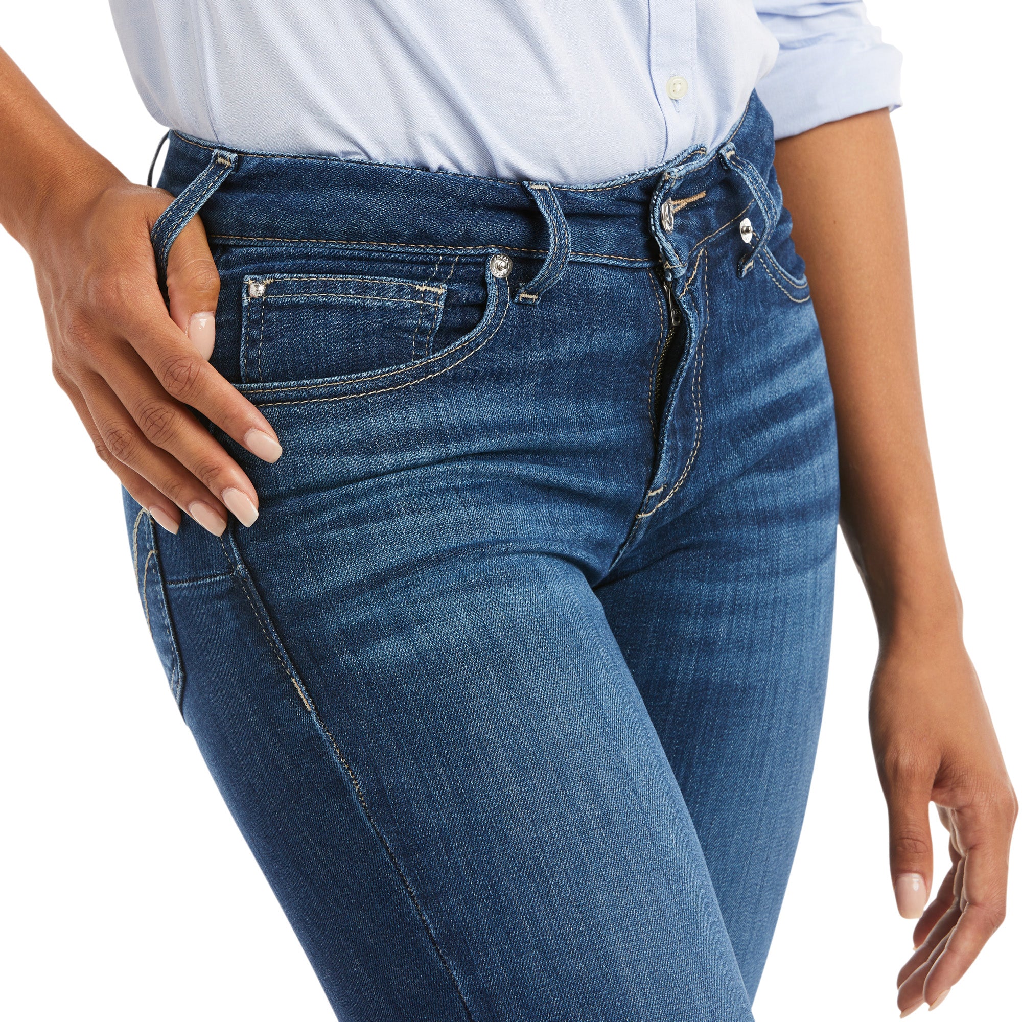 An image of the Ariat R.E.A.L. Perfect Rise Abby Straight Jean