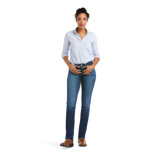 An image of the Ariat R.E.A.L. Perfect Rise Abby Straight Jean