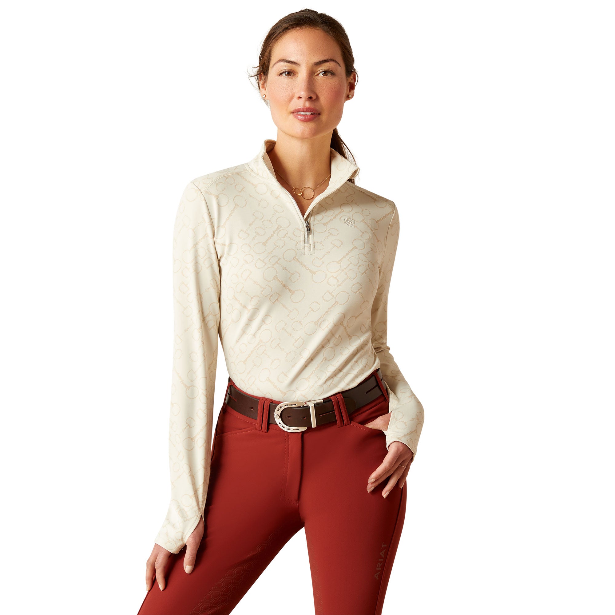 An image of the Ariat Prophecy 1/4 Zip Baselayer