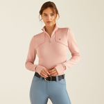 An image of the Ariat Gridwork 1/4 Zip Baselayer
