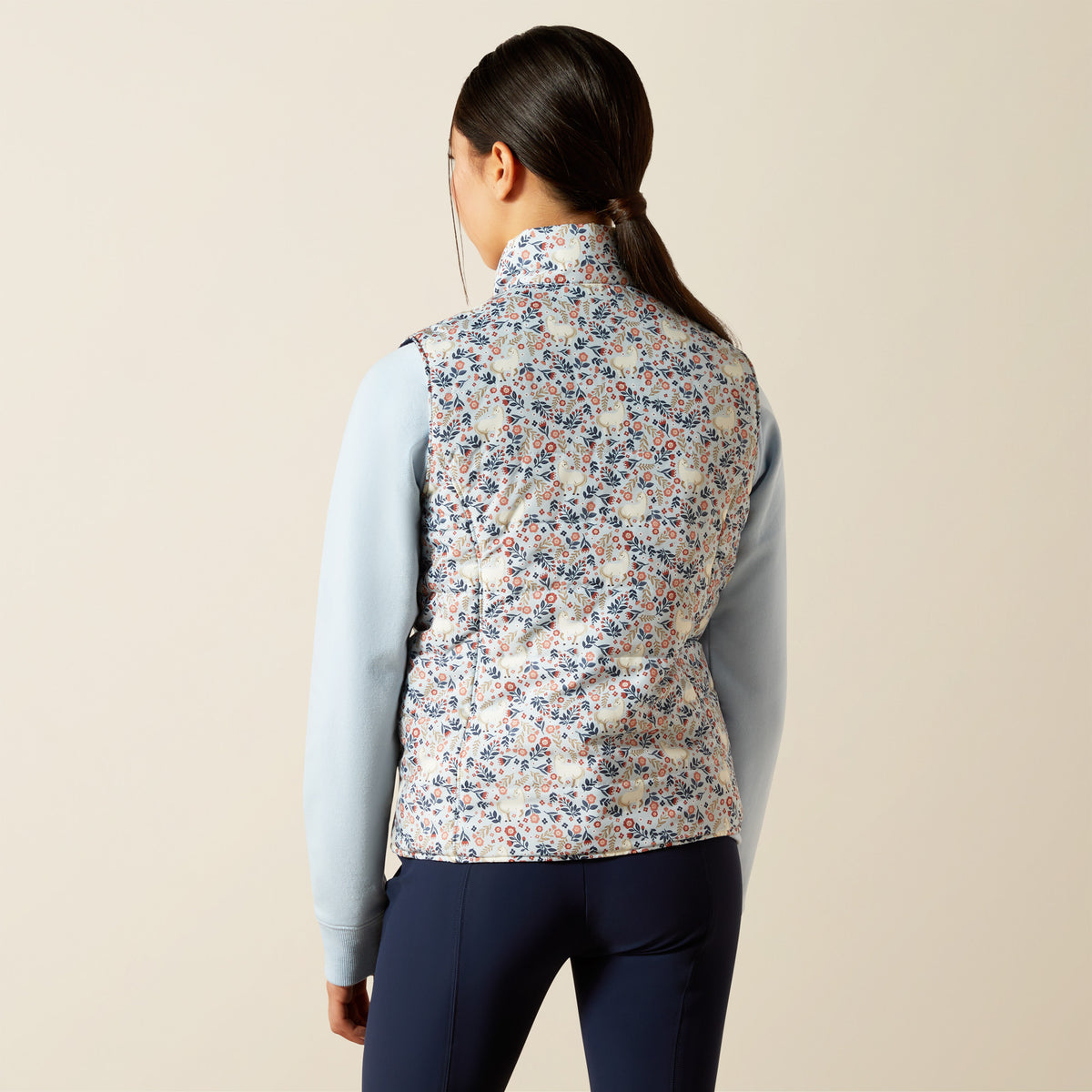 An image of the Ariat Bella Reversible Insulated Vest