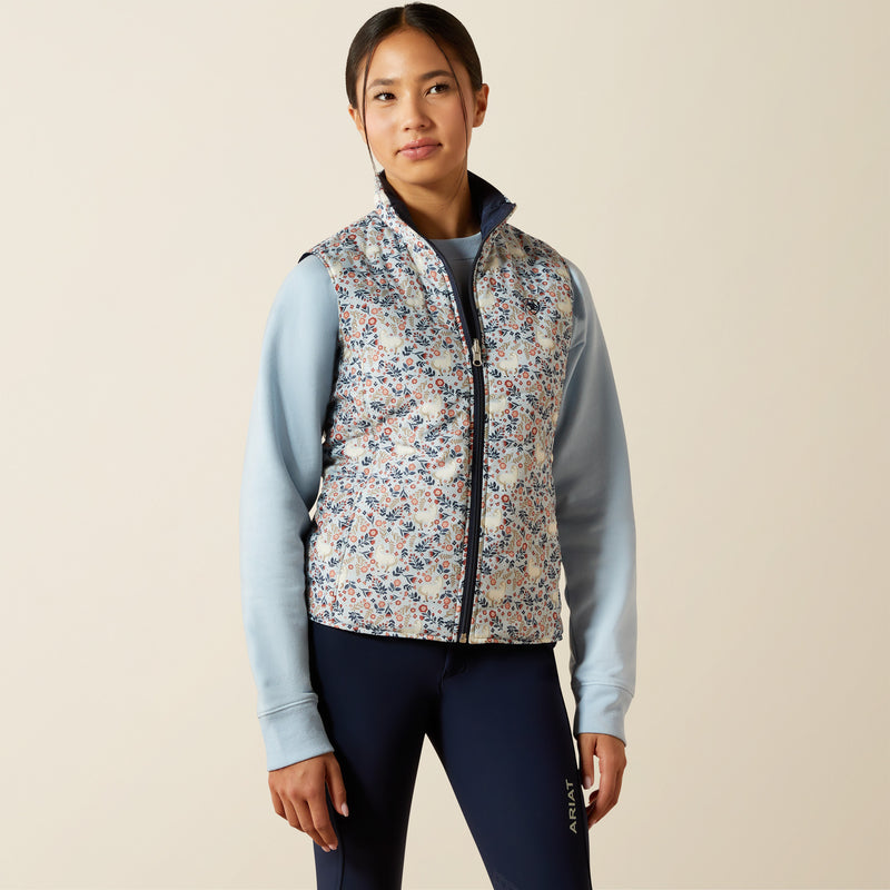An image of the Ariat Bella Reversible Insulated Vest