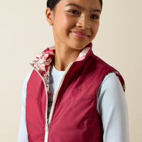 Youth Bella Reversible Insulated Vest
