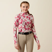 Youth Lunaveil 1/4 Zip LS Baselayer
