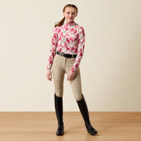 Youth Lunaveil 1/4 Zip LS Baselayer