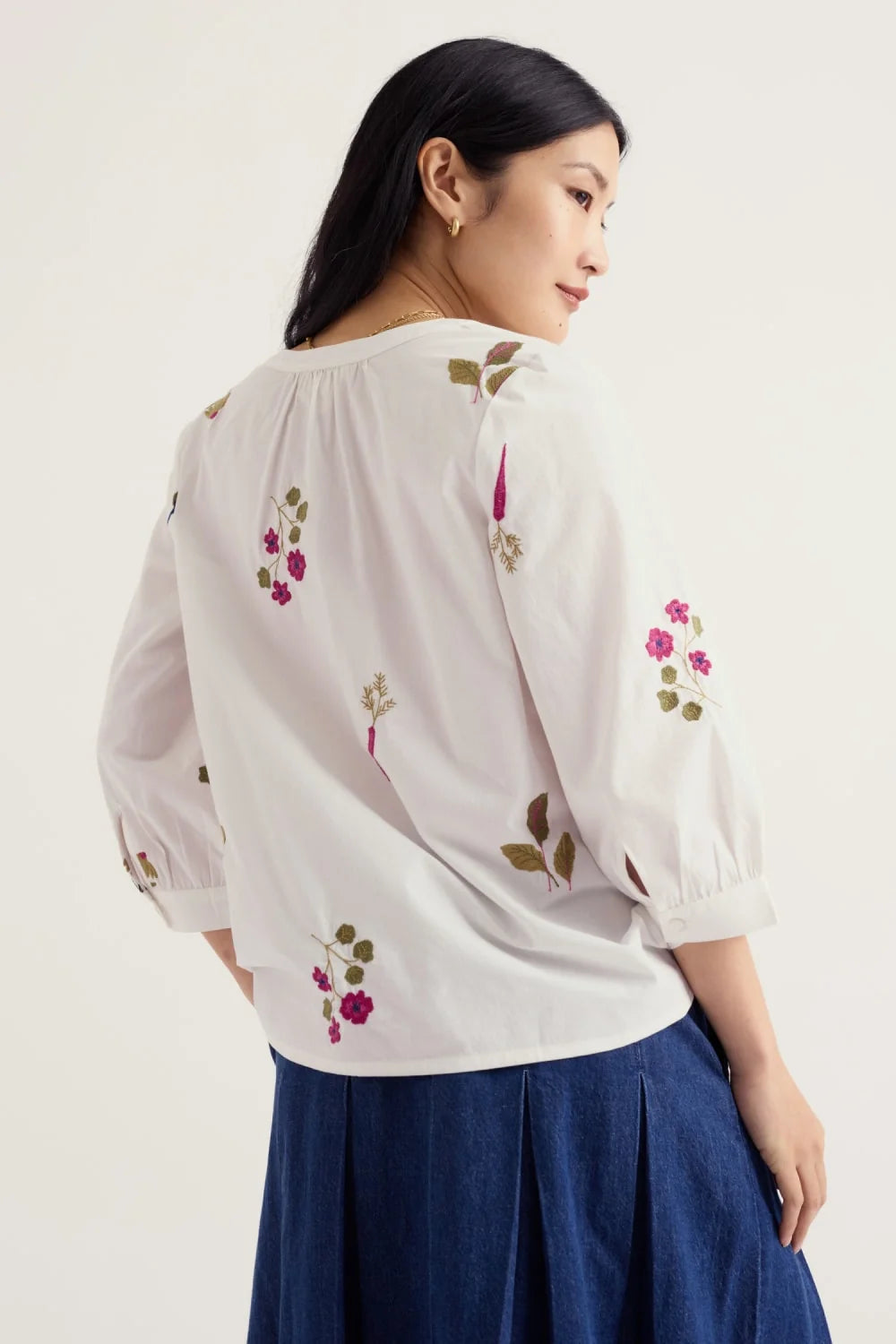 Grace Embroidered Top
